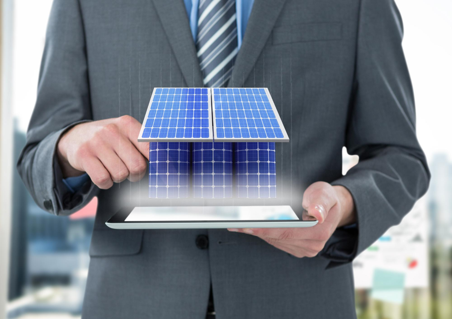 Care sunt principalele componente al unui sistem cu panouri fotovoltaice